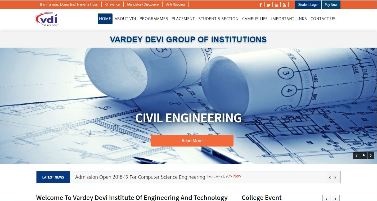 VARDEY DEVI GROUP OF INSTITUTIONS